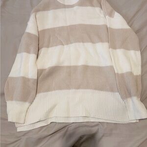 Moon & Madison Cream Knit Sweater
